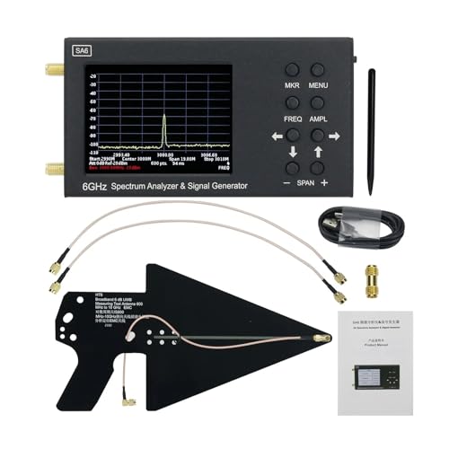 Spectrum analyzer SA6 analysator-Signalgenerator + HT6 Log-Periodische Antenne 0,6-10 GHz EMC-Antenne for 2G 3G 4G LTE Spectrum analyzer SA6 analysator-Signalgenerator + HT6 Log-Periodische Antenne 0,6-10 GHz EMC-Antenne for 2G 3G 4G LTE von HPHPH