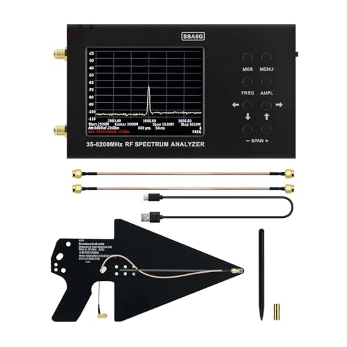 Spectrum analyzer SA6G analysator-Signalgenerator + HT6 Log Periodic Antenne 0,6-10 GHz EMC-Antenne for 2G 3G 4G LTE Spectrum analyzer SA6G analysator-Signalgenerator + HT6 Log Periodic Antenne 0,6-10 GHz EMC-Antenne for 2G 3G 4G LTE von HPHPH