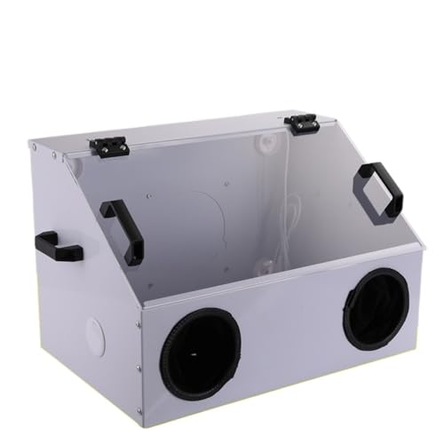 Staubbox Metall Integrierte Tischschleifmaschine, Schneiden Gravieren Polieren Acryl Staubbehälter for Schleifen Polieren(520 * 350 * 350Dustproof bag with fan) von HPHPH