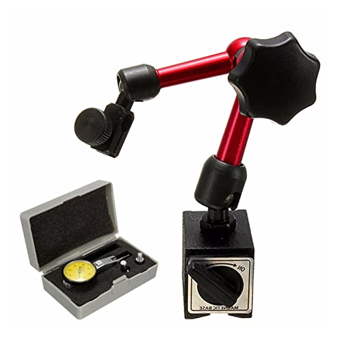 Universal Magnetische AUF/OFF Basis Faltbare Halter Stehen for Digtal Analog 0-0,8mm Messuhr Gauge Test messung Werkzeug für Labor Werkstatt usw(02#) von HPHPH