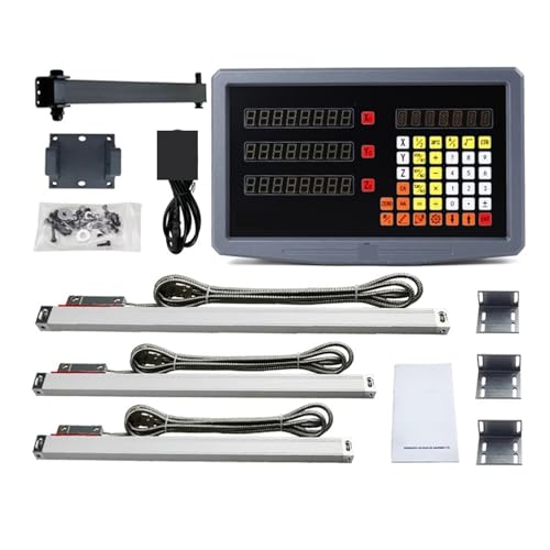 Vm600-3. Digitale Anzeigen-Set-Linearwaagen KIT 5U 50 bis 1000 MM-Zeilen-Encoder for Drehmaschinen,Digitales DRO(SDS3MS Dro Set) von HPHPH