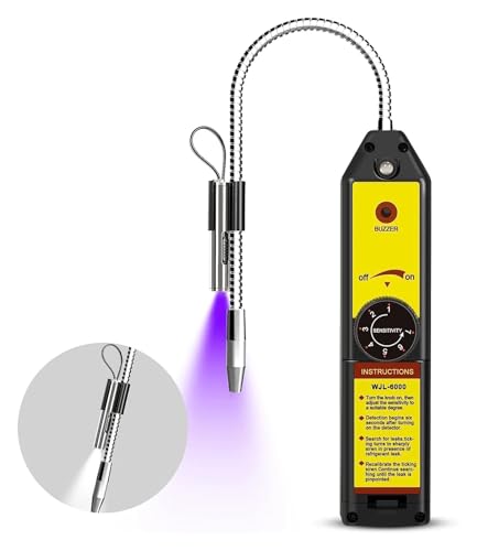 WJL-6000 Freon-Leck-Detektor Halogen-Leck-Detektor Kühlgas HVAC Klimaanlage R22 R410A R134A R1234YF CFC HCFC HFC Gas-Detektor(With UV-Lampe) von HPHPH