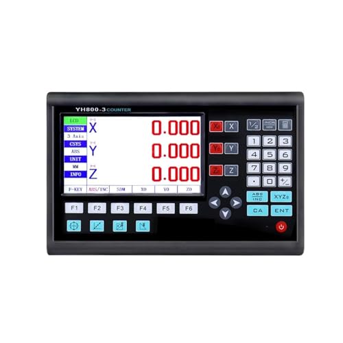 Yh800. LCD-Digital-Anzeigen-Set-Kit und lineares Maßstab 0-1000mm linearer Drehgeber for Drehmaschinen CNC Maschinen,Digitales DRO(NEW LCD DISPLAY DRO) von HPHPH