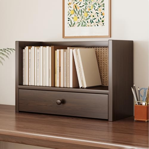 HPIRFYE 2 -Ebenen Büro-Aufbewahrungsregal,Holz Desktop Bücherregal Storage Rack Mit Schubladen,Offener Bücherschrank Für Den Schreibtisch, Zuhause, Arbeitszimmer, Büro HPIRFYE 2 -Ebenen Büro-Aufbewahrungsregal,Holz Desktop Bücherregal Storage Rack Mit Schubladen,Offener Bücherschrank Für Den Schreibtisch, Zuhause, Arbeitszimmer, Büro von HPIRFYE