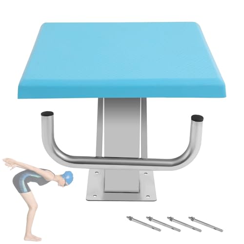 HPMCVE Pool-Sprungplattform, rutschfeste Sprungbretter für Schwimmbäder mit Klettergriffen, Startblock für Schwimmbäder mit Edelstahlbasis, 15°-Neigungsdesign, Tragkraft 200 kg HPMCVE Pool-Sprungplattform, rutschfeste Sprungbretter für Schwimmbäder mit Klettergriffen, Startblock für Schwimmbäder mit Edelstahlbasis, 15°-Neigungsdesign, Tragkraft 200 kg von HPMCVE