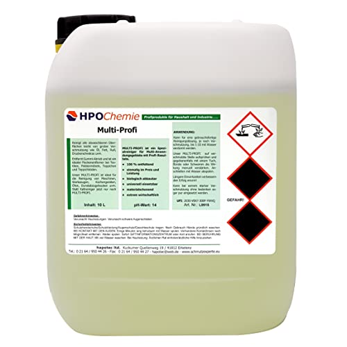 HPOChemie Multi-Profi Hochleistungsspezialreiniger 5ltr. von HPOChemie