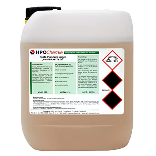 HPOChemie Profi-Planenreiniger "Profi-Rapitt 06" super-stark 2x10ltr. von HPOChemie