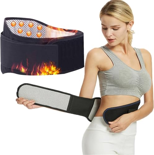 HPONEZJ Rückenwärmer Selbstheizend Rückenbandage Magnetfeldtherapie Rückenstützgürtel mit Metallstütze Taillenwärmer Rücken Taille Unterstützung Thermo Wärmegürtel für Rückenschmerzen Damen Herren L HPONEZJ Rückenwärmer Selbstheizend Rückenbandage Magnetfeldtherapie Rückenstützgürtel mit Metallstütze Taillenwärmer Rücken Taille Unterstützung Thermo Wärmegürtel für Rückenschmerzen Damen Herren L von HPONEZJ