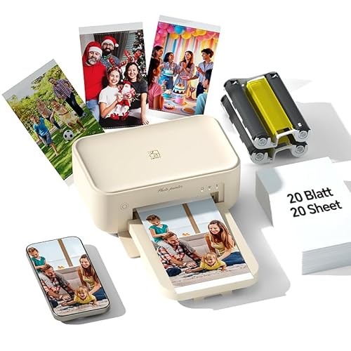 HPRT Photo Printer with 20 Sheet Photo Paper,New Verson,Upgrde HPRT Photo Printer with 20 Sheet Photo Paper,New Verson,Upgrde von HPRT