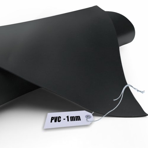 Teichfolie PVC 1mm schwarz in 10m x 10m von HPT