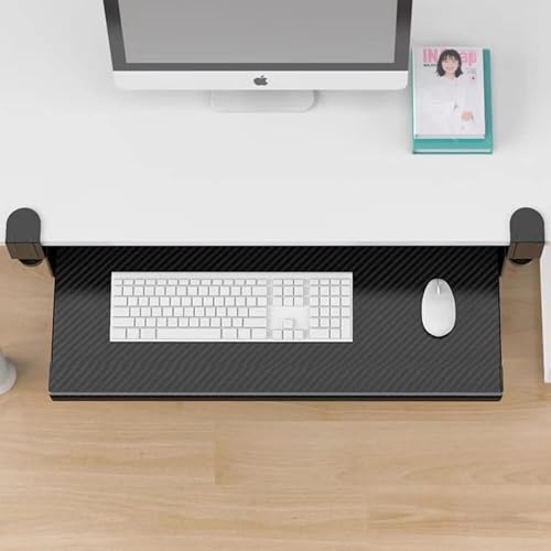 HPTHLY 30 Zoll Verstellbare Tastaturschublade, Ergonomische Tastaturablage Zum Aufstecken, Tastaturhalter Unter Dem Schreibtisch Für Computertische HPTHLY 30 Zoll Verstellbare Tastaturschublade, Ergonomische Tastaturablage Zum Aufstecken, Tastaturhalter Unter Dem Schreibtisch Für Computertische von HPTHLY