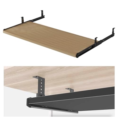 HPTHLY Ergonomische, Verschiebbare Tastaturablage Unter Dem Schreibtisch, Höhenverstellbar Mit Ellenbogenauflage Und Mausablage, Verbessert Die Körperhaltung Und Linde HPTHLY Ergonomische, Verschiebbare Tastaturablage Unter Dem Schreibtisch, Höhenverstellbar Mit Ellenbogenauflage Und Mausablage, Verbessert Die Körperhaltung Und Linde von HPTHLY