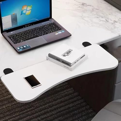 HPTHLY Ergonomische Tastaturablage Zum Anklemmen Am Schreibtisch, C-Förmige Verlängerung Mit Handballenauflage, Verstellbare Höhe Und Winkel, Plattform Aus Massivholz HPTHLY Ergonomische Tastaturablage Zum Anklemmen Am Schreibtisch, C-Förmige Verlängerung Mit Handballenauflage, Verstellbare Höhe Und Winkel, Plattform Aus Massivholz von HPTHLY