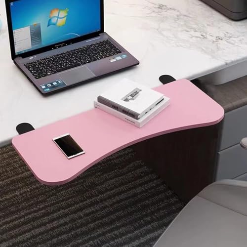 HPTHLY Ergonomische Tastaturablage Zum Anklemmen Am Schreibtisch, C-Förmige Verlängerung Mit Handballenauflage, Verstellbare Höhe Und Winkel, Plattform Aus Massivholz HPTHLY Ergonomische Tastaturablage Zum Anklemmen Am Schreibtisch, C-Förmige Verlängerung Mit Handballenauflage, Verstellbare Höhe Und Winkel, Plattform Aus Massivholz von HPTHLY