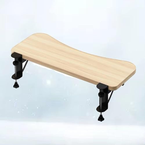 HPTHLY Ergonomische Tastaturablage Zum Anklemmen Am Schreibtisch, C-Förmige Verlängerung Mit Handballenauflage, Verstellbare Höhe Und Winkel, Plattform Aus Massivholz HPTHLY Ergonomische Tastaturablage Zum Anklemmen Am Schreibtisch, C-Förmige Verlängerung Mit Handballenauflage, Verstellbare Höhe Und Winkel, Plattform Aus Massivholz von HPTHLY