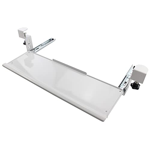 HPTHLY Schwarz/Weiße Tastatur-Auszugsablage Unter Dem Schreibtisch Mit Auszug – Ausziehbare Tastaturschubladen Mit Clip – Ergonomische Schreibtischverlängerung – Auszi HPTHLY Schwarz/Weiße Tastatur-Auszugsablage Unter Dem Schreibtisch Mit Auszug – Ausziehbare Tastaturschubladen Mit Clip – Ergonomische Schreibtischverlängerung – Auszi von HPTHLY
