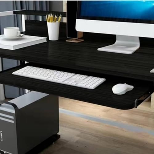 HPTHLY Tastaturschublade Unter Dem Schreibtisch Mit Stauraum, Halterung Für Tastaturablage Unter Dem Schreibtisch, Ergonomische Maus- Und Tastaturablage, Computertisch HPTHLY Tastaturschublade Unter Dem Schreibtisch Mit Stauraum, Halterung Für Tastaturablage Unter Dem Schreibtisch, Ergonomische Maus- Und Tastaturablage, Computertisch von HPTHLY