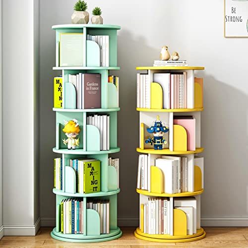 HPTHLY Um 360 Grad Drehbares Bücherregal Mit 5 Regalen, Multifunktionales Drehbares Bücherregal Für Schlafzimmer, Wohnzimmer Und Home Office, Grün, 50 X 157 cm,Green-b-50 * 157cm HPTHLY Um 360 Grad Drehbares Bücherregal Mit 5 Regalen, Multifunktionales Drehbares Bücherregal Für Schlafzimmer, Wohnzimmer Und Home Office, Grün, 50 X 157 cm,Green-b-50 * 157cm von HPTHLY