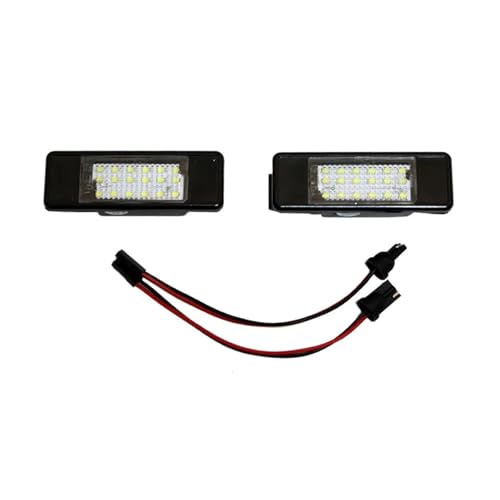HPTOUY 2 Stücke Fehlerfreie Weiße Kennzeichenbeleuchtung for Nissan X-Trail T30 T31 Qashqai J10 J11 Primera P12 Pathfinder R51 Juke F15 HPTOUY 2 Stücke Fehlerfreie Weiße Kennzeichenbeleuchtung for Nissan X-Trail T30 T31 Qashqai J10 J11 Primera P12 Pathfinder R51 Juke F15 von HPTOUY