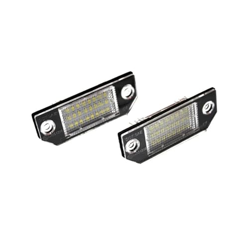 HPTOUY 2 stücke for Ford Kennzeichenbeleuchtung for Ford for Focus MK2 for Ford for Focus C-MAX Kennzeichenleuchte Fehlerfrei 6000k Weiß HPTOUY 2 stücke for Ford Kennzeichenbeleuchtung for Ford for Focus MK2 for Ford for Focus C-MAX Kennzeichenleuchte Fehlerfrei 6000k Weiß von HPTOUY