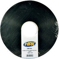 HPX - Doppeltes schwarzes Klebeband mit starker Haftung zur dauerhaften Befestigung 19mm x 50m DM1950 von HPX