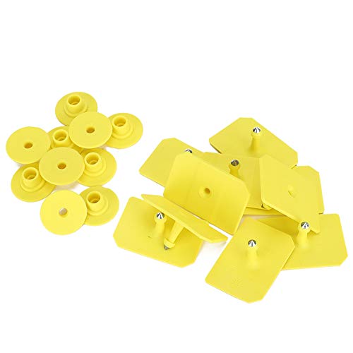 10pcs Tier Ohr -Tag Ziege Schaf Schwein Vieh Tier Ohr -Marketikett Farm Farm Tierversorgungen Vorräte (Großes Schwein) von HPZIHUIT