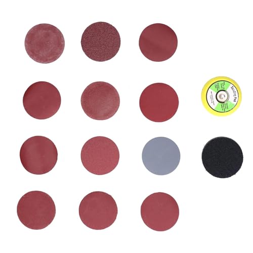 122pcs Sandpapier -Scheiben -Kit mit Schleifpapier von Schleifpolieren von Schleifpapier 2in DM05601282 von HPZIHUIT