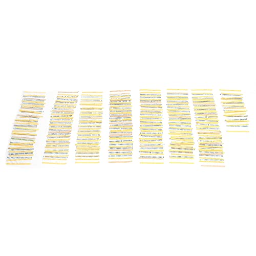 2600pcs Metall Film Resistor Kit hochwertiger Set Set DIY Power Electronics Harzharz 2600pcs Metall Film Resistor Kit hochwertiger Set Set DIY Power Electronics Harzharz von HPZIHUIT
