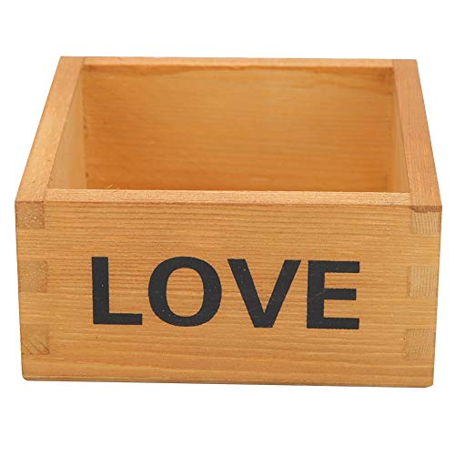 2pcs Multifunktional hölzerner Sukkulenten Blumenpflanzentopfspeicherbox Organizer von HPZIHUIT