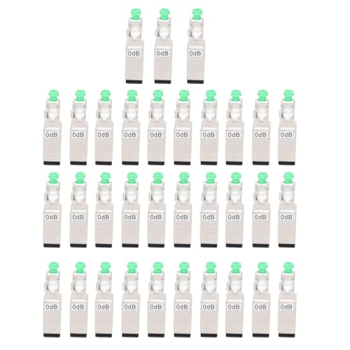 33pcs Glasfaser -Koppler SC Adapter Fibre Conversion Connector COMM -Netzwerke Catv von HPZIHUIT