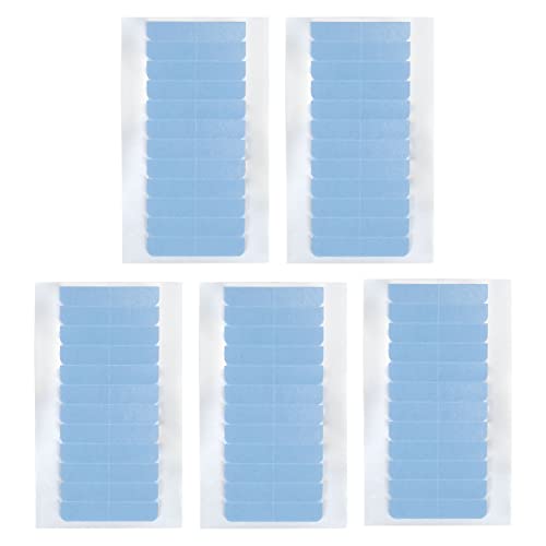 5 Blätter Perücken doppelseitig Klebeband Blau wasserdichtes Antislip Professional Hair Extensions Styling Tool von HPZIHUIT