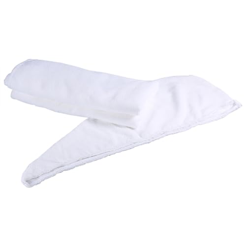 6 Farben Frauen Weiches Spa Bad Körper Wrap Set Handtuch Bademantel mit schnell trockenem Haar Trocknungs kappe Weiß Frauen Spa Bademantel (Weiß) von HPZIHUIT