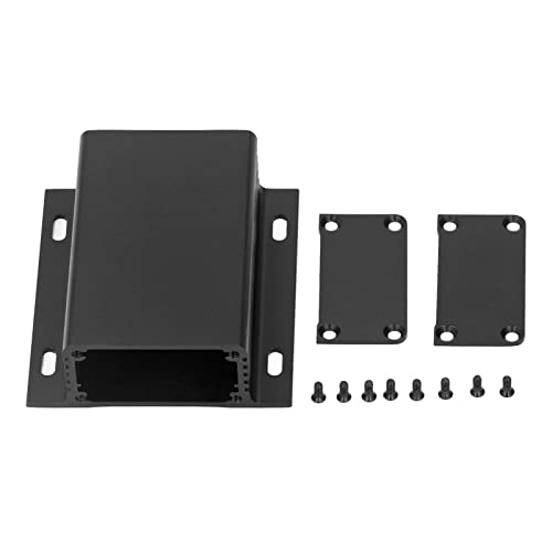 Aluminium Electric Box wasserdichte Gehäusekoffer integrierter Typ Schwarz für den industriellen Gebrauch von HPZIHUIT