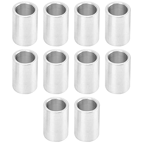 Aluminium -Legierungsabstandshalter -Runddichtungstütze 8mm -Durchmesser -Wellenabstandshalter zur Installation (12 mm lang) von HPZIHUIT