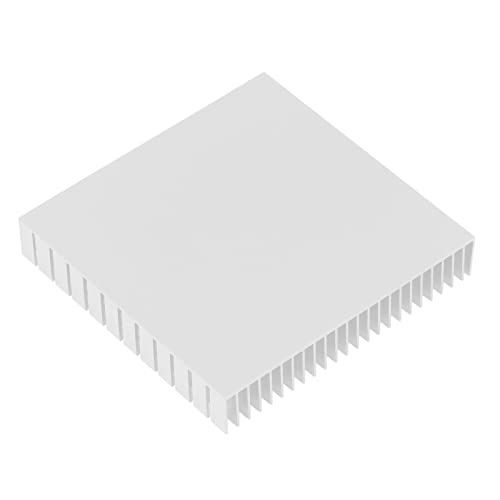 Aluminium -Wärmekühlkühler Hochleistungskühlmodul für CPU -PCB 120x120x20mm (Weiß) von HPZIHUIT