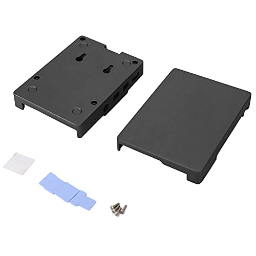 Aluminium legierung Wärme ableitung Schutzhülle 4 B Kühlgehäuse Hochfeste korrosions stabile Installation (Schwarz) von HPZIHUIT