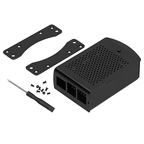 Aluminiumlegierung Wärme -Dissipationschale Mikrocomputerzubehör schwarzes Kit mit Schraubendreher und Befestigungselementen von HPZIHUIT