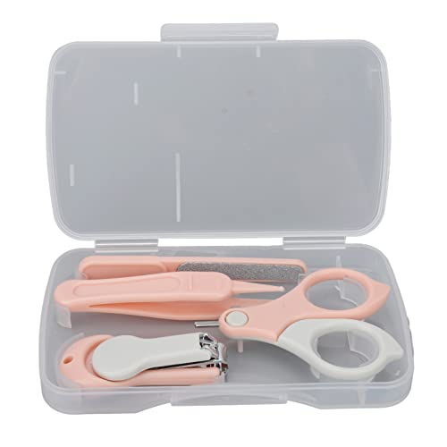 Baby Nail Kit süße praktische Maniküre Set ausschneiden Burr -Nägel für Heimkinder Kleinkinder (Rosa) von HPZIHUIT