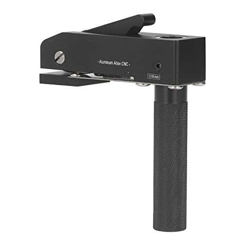 Desktop Quick Acting Clamp 3 Stromverstellbares Holzbearbeitung Metall Halten Sie Klemme Schwarz für Workbench Aluminiumlegierung Edelstahl aus (19 mm) von HPZIHUIT