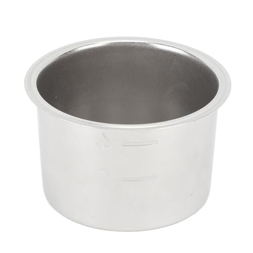 Edelstahl-Kaffeefilter-Korb-Behälter-Permanent filter leicht sauber 304 Edelstahl halbautomat ische Kaffee maschine (51 mm für 4 Tasse) von HPZIHUIT