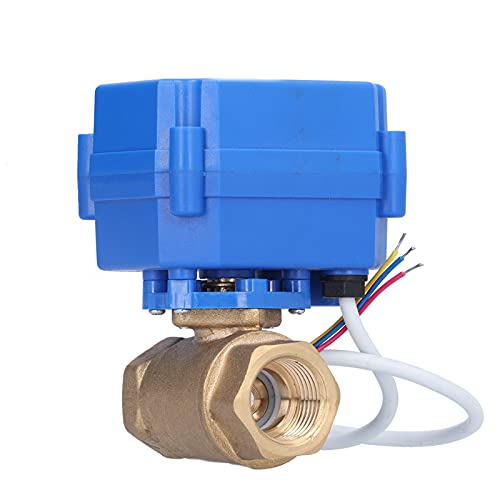 Elektrische Kugelventil Messing Mini 3 Draht 2 Steuermodus Integrierte Hydraulikausrüstung DC12V für die Wasserbehandlung von HPZIHUIT