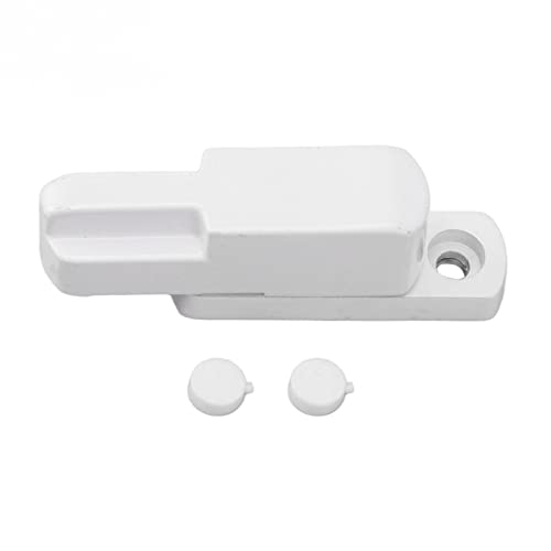 Fenster Latch Schärpe Sperre Aluminiumlegierung Child Proof Sicherheitsschloss für Home Universal (Weiß) von HPZIHUIT