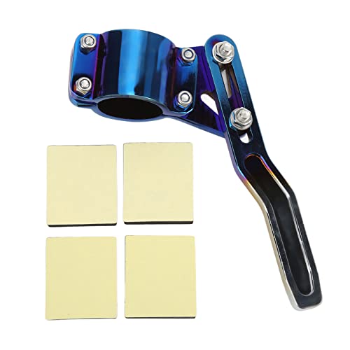 HPZIHUIT Aluminiumlegierung Lenkrad Blinker Hebel Extender Kit Universal Car Modification (Blau verbrannt) von HPZIHUIT