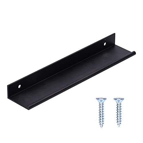 HPZIHUIT Aluminiumlegierung langlebiger und praktischer Schubladengriff für Heimschrank (Schwarz) von HPZIHUIT
