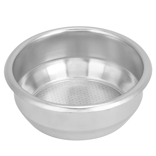 HPZIHUIT Edelstahl Doppelfilterkorb Kaffeemaschine Accessoire Professionelle Verwendung für Haushaltsbarmilchgeschäft langlebig und leicht zu reinigen HPZIHUIT Edelstahl Doppelfilterkorb Kaffeemaschine Accessoire Professionelle Verwendung für Haushaltsbarmilchgeschäft langlebig und leicht zu reinigen von HPZIHUIT