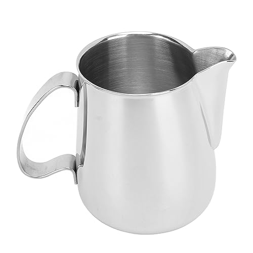 HPZIHUIT Edelstahl Frothing Cup Tropf Spitze uf Milch Frother Tasse Kaffee Dampf für Home Cafe (700 ml) von HPZIHUIT