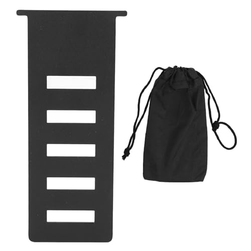 HPZIHUIT Platten -Geräte -Stecker -Verlängerungsplatte Edelstahlgas -Gas -Geräte -Rohrverlängerungsplatte für Schneepeak GS 450R GS 450K IGT Flatofen (Schwarz) von HPZIHUIT