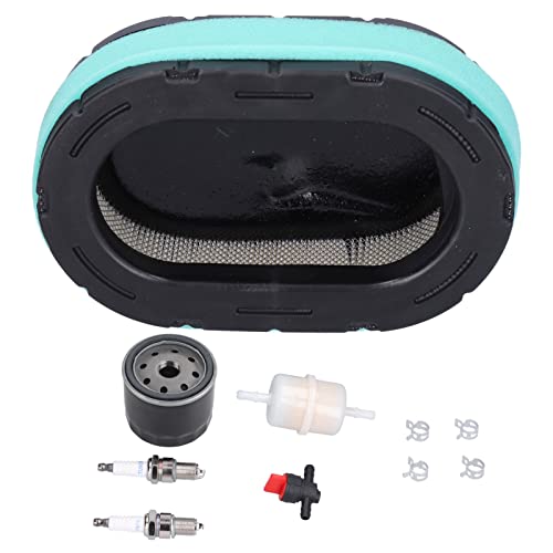 HPZIHUIT Rasenmäherluftfilter -Kit Sparking Plug Tune up Set Complex Faser Prefilter KT610 von HPZIHUIT