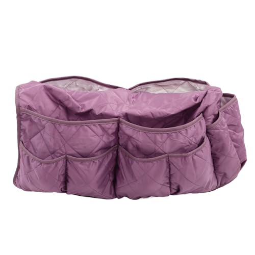 HPZIHUIT Sofa Armlehre Aufbewahrung Beutel Großer Kapazität wasserdichtes Nachtler Fernbedienungssteuerung Telefon (Lila) von HPZIHUIT
