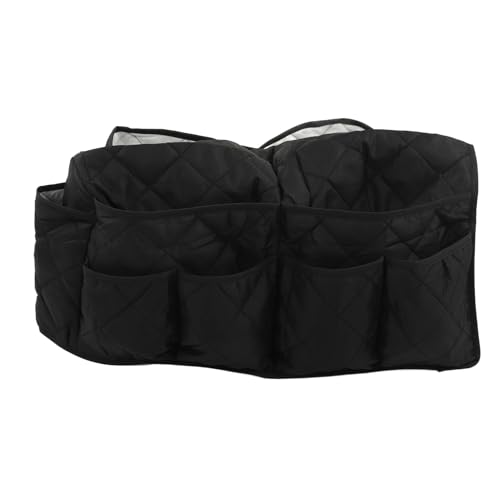 HPZIHUIT Sofa Armlehre Aufbewahrung Beutel Großer Kapazität wasserdichtes Nachtler Fernbedienungssteuerung Telefon (Schwarz) von HPZIHUIT